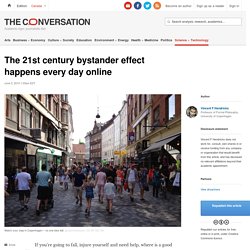 The 21st century bystander effect happens every day online