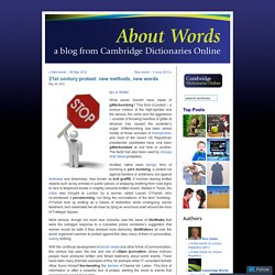 About Words - Cambridge Dictionaries Online blog