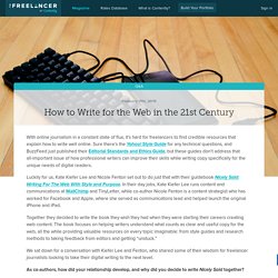 How to Write for the Web in the 21st Century