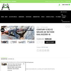 CENTURY C39 V2 MILLED AK W/ SIDE RAIL RI2398-N - Guns Atlantic
