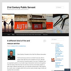 Researching the future public service workforce
