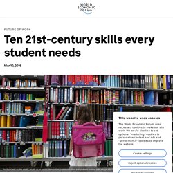 What are the 21st-century skills every student needs?