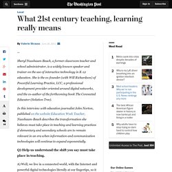 What 21st century teaching, learning really means