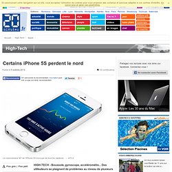 Certains iPhone 5S perdent le nord