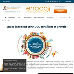 Mooc certifiant et gratuit - ENACO école de commerce à distance
