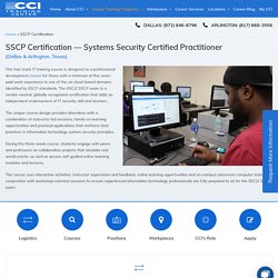 SSCP Certification Training in Dallas & Arlington, TX