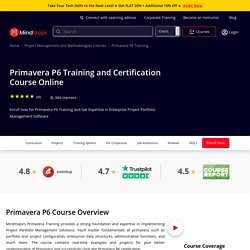Instructor Led Live Oracle Primavera p6 Training by Experts