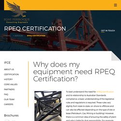RPEQ Certification