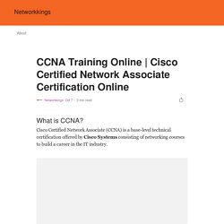 Cisco Certified Network Associate Certification Online