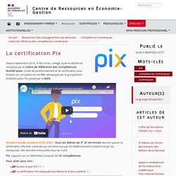 La certification Pix