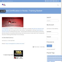Red Hat Certification in Noida