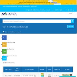 Certified Ethical Hacker Certification