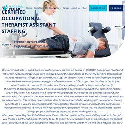 Certified Occupational Therapist Assistant Staffing in New York