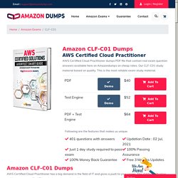 Amazon CLF-C01 Dumps Question Answers - AWS Certified Cloud Practitioner Exam