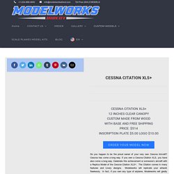 Cessna Citation XLS+ On Demand Custom Model