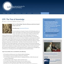 CFP: The Tree of Knowledge