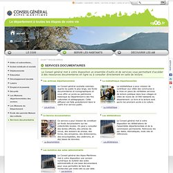 Services documentaires