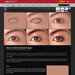 How to Paint Realistic Eyes