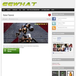Robot Tutorial-3d Modeling « CGwhat Maya Tutorials