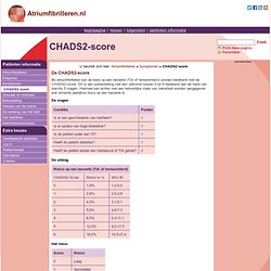 Chads2-score - Atriumfibrilleren.nl