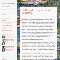 La Peau de chagrin, Honoré de Balzac