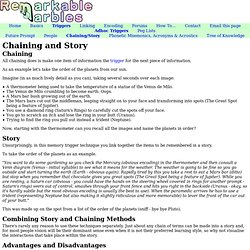 Chaining and Story (Memory Techniques)