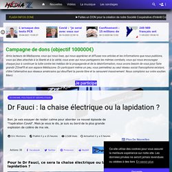 Dr Fauci : la chaise électrique ou la lapidation ?