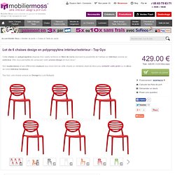 Chaise design Top Gyo - une chaise moderne au design tendance et baroque !
