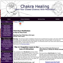 3rd Eye Chakra - Third Eye Meditation (Thoh Chant)