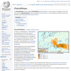 Chalcolithique