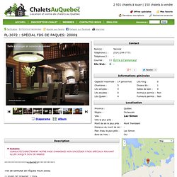 Chalet à louer Lac-Simon, Outaouais, Le Scandinave LAC-SIMON, PL-3072