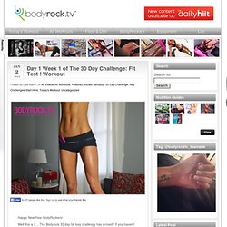 BODYROCK.tv | Fitness Advice, Workout Videos, Health & Fitness | Bodyrock.tv - StumbleUpon