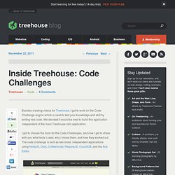 Inside Treehouse: Code Challenges