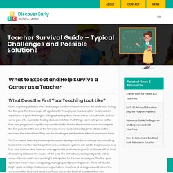 Teacher Survival Guide - Challenges, Potential Solutions - Survive the Jungle