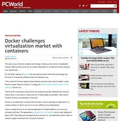 Docker challenges virtualization market with containers