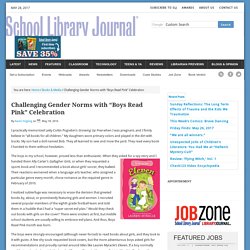 Challenging Gender Norms with “Boys Read Pink” Celebration