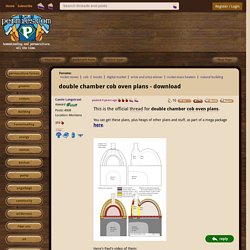 double chamber cob oven plans - download (digital-market forum at permies)