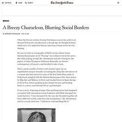 A Breezy Chameleon, Blurring Social Borders