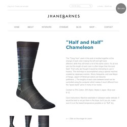 "Half and Half" Chameleon – Jhane Barnes online store