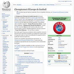 Championnat d'Europe de football