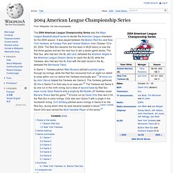 2004 American League Championship Series