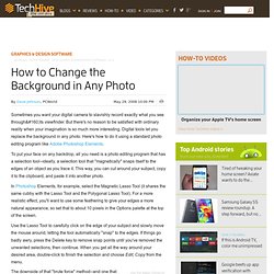 How to Change the Background in Any Photo