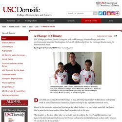 A Change of Climate > News > USC Dornsife