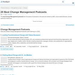 Top 5 Change Management Podcasts You Must Follow in 2019