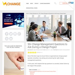 50+ Must-Know Change Management Questions
