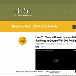 How To Change Domain Names & Keep Rankings in Google