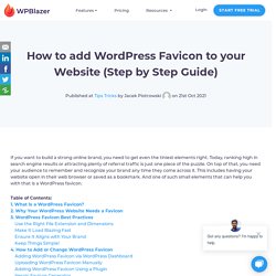 How to Change Your WordPress Favicon (And Why You Need One)
