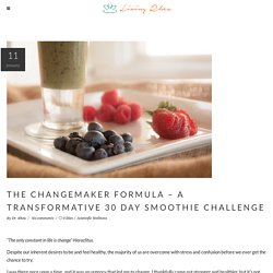 The Changemaker Formula - Smoothie Challenge