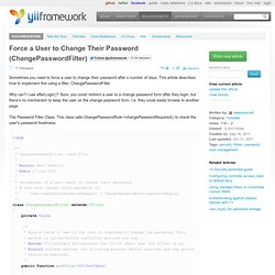 Force a User to Change Their Password (ChangePasswordFilter)