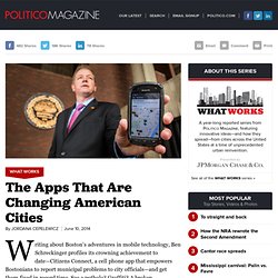 The Apps That Are Changing American Cities - Jordana Cepelewicz - POLITICO Ma...
